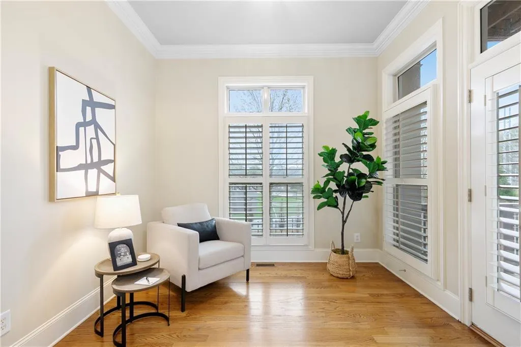 Sitting room with plenty of natural light