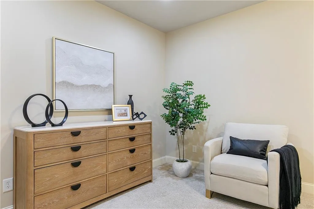 Sitting area in terrace bedroom