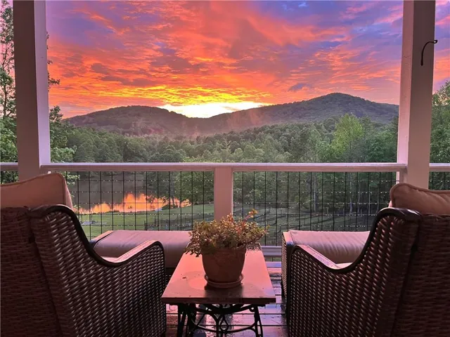 Imagine this being your view! Unedited sunset view.