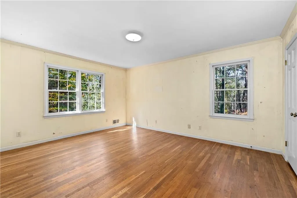 Second upstairs bedroom is also quite large!