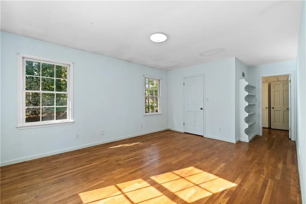 One of two very spacious secondary bedrooms upstairs