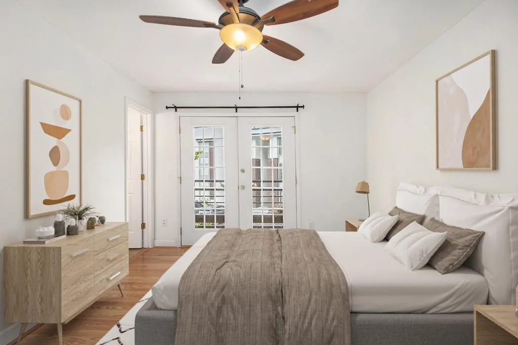 Primary Suite With Private Ensuite Bathroom & Access To A Private Balcony