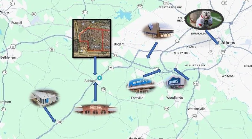 4611 Monroe Hwy – Hwy 78, Bogart, Georgia 30622