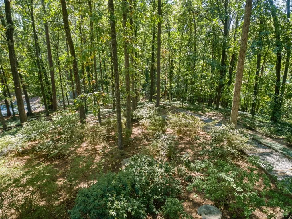 Private wooded 1+ acre lot