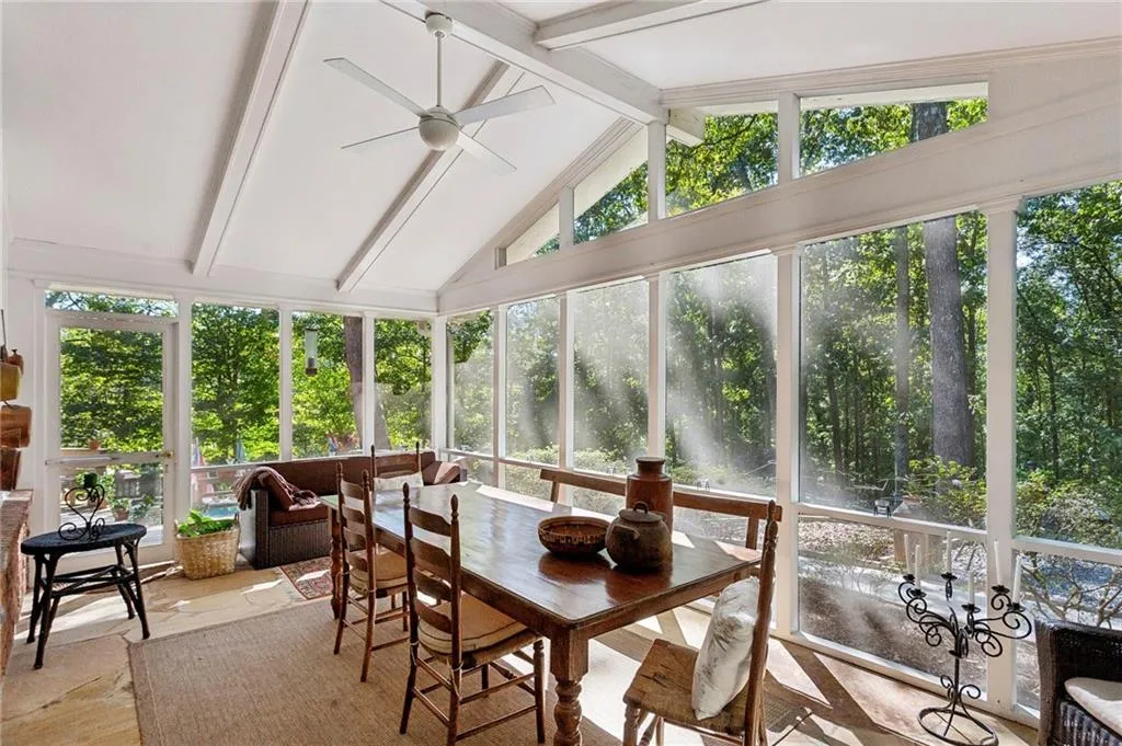 Screened porch