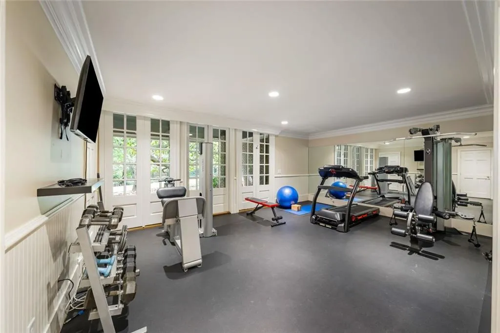 Terrace level Gym