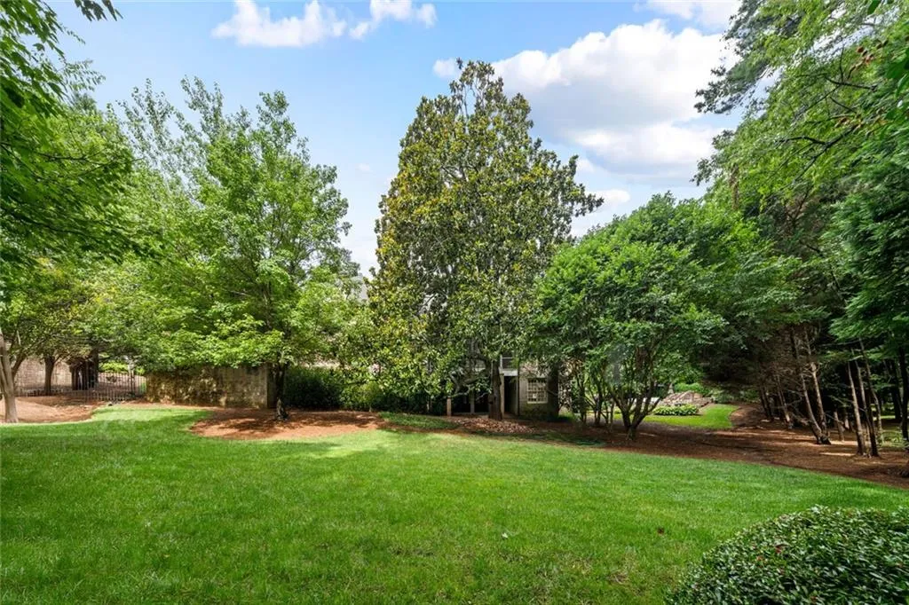 Flat backyard