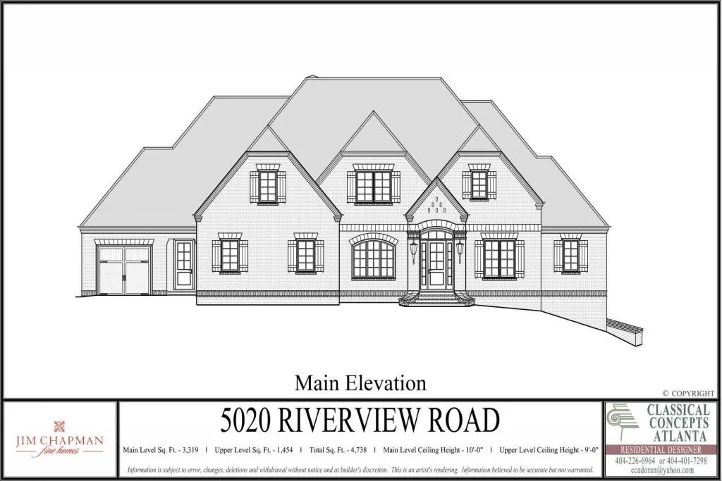 5020 Riverview Road, Sandy Springs, Georgia 30327, 5 Bedrooms Bedrooms, ,5 BathroomsBathrooms,Residential,Sold,5020 Riverview Road,5528126