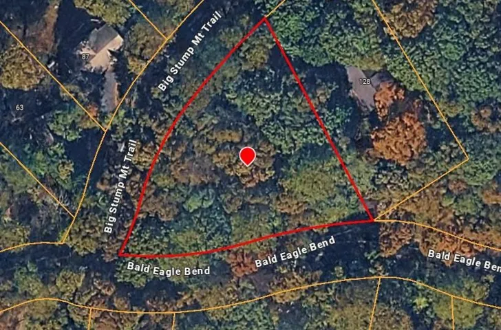 Property Survey Map. Indicating the boundaries and surrounding thoroughfares of the property