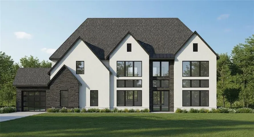 Modern two-story residence