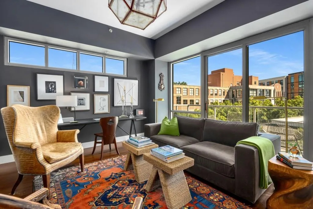 Step inside Unit 201 to discover White Provision's most desirable floor plan, thoughtfully designed to maximize both space and light