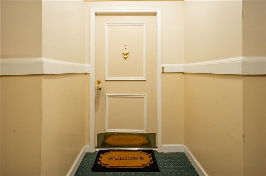 View of exterior entry