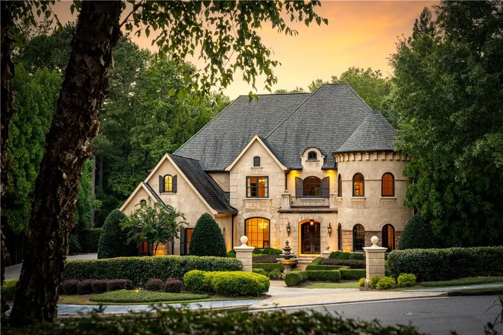 View of front of property featuring a balcony
