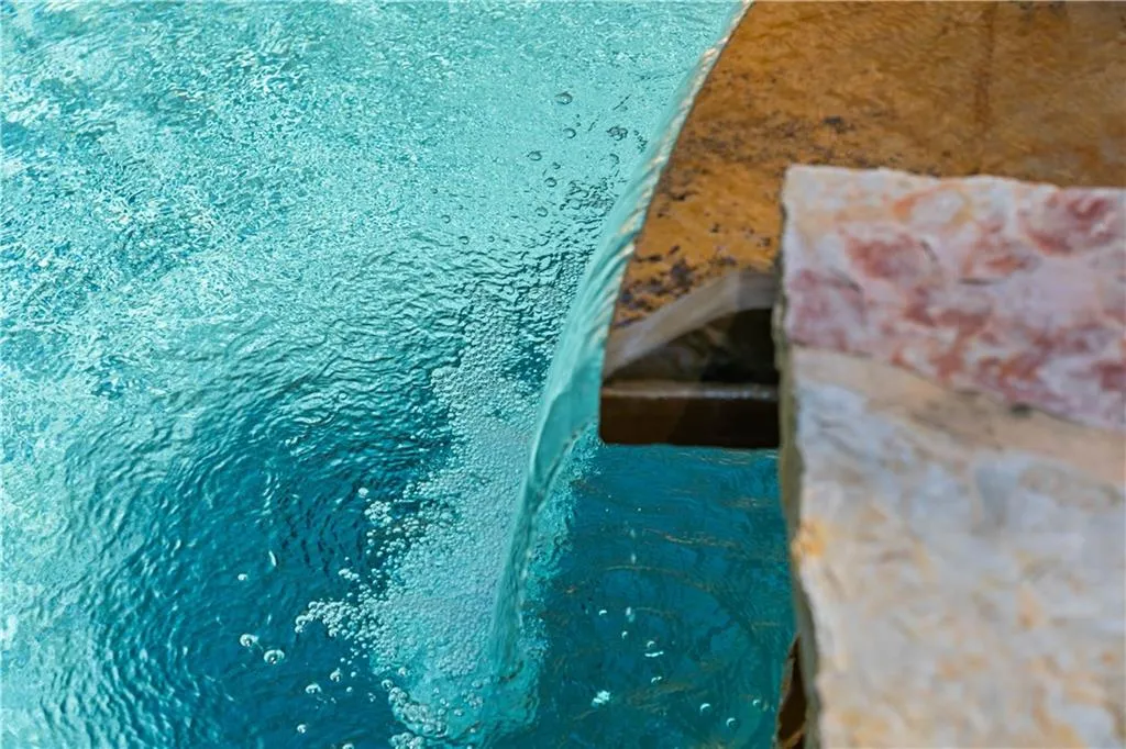 View of pool