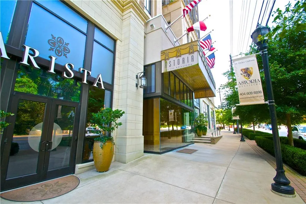 Exterior entrance from Street level