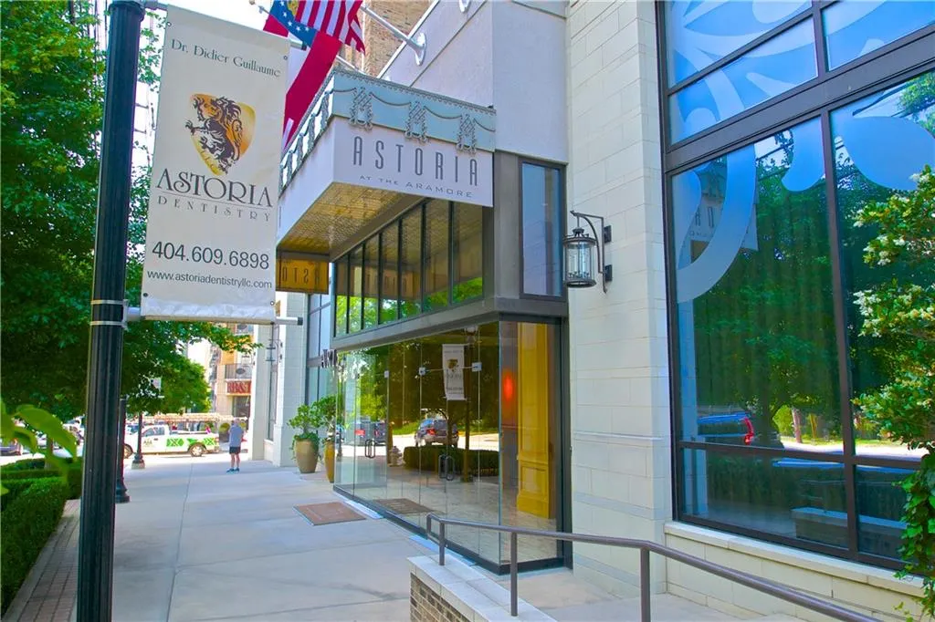 View of exterior entry