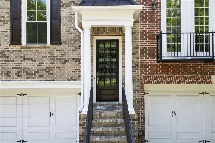 Entrance to the house