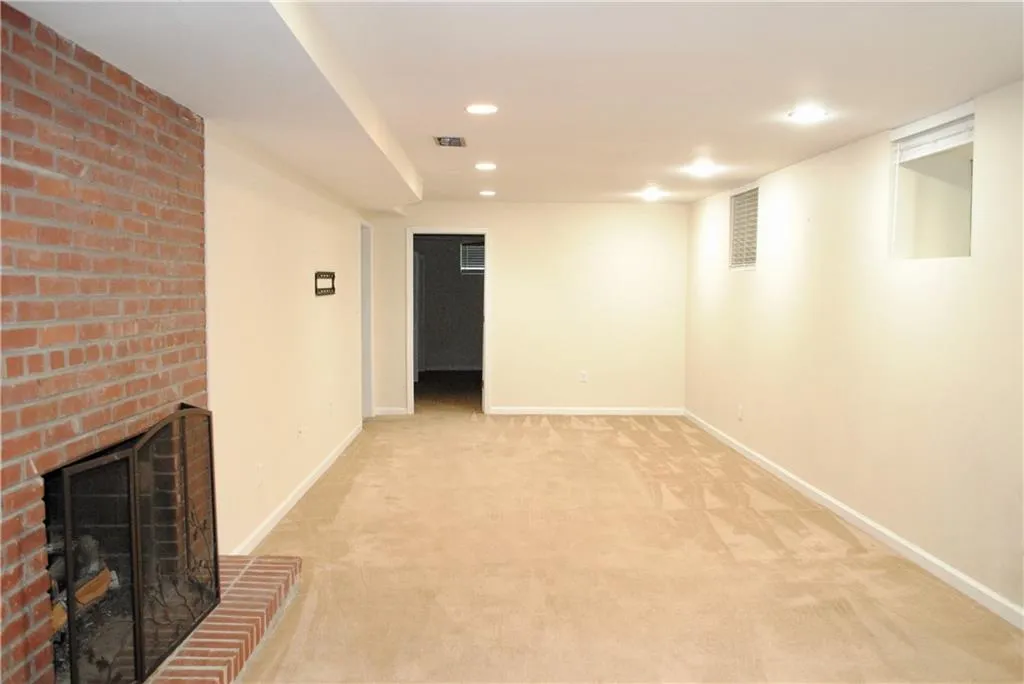 Terrace level - Huge playroom with fireplace