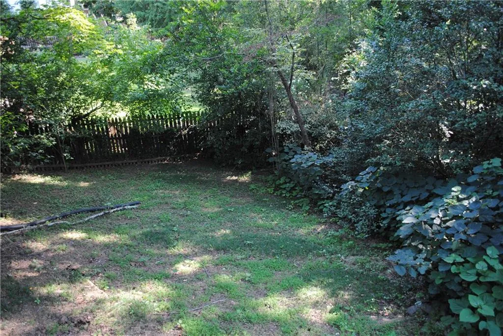 Plenty of room for a pool. Yard is fully fenced