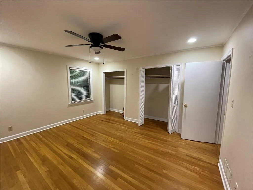 Bedroom 3 - Spacious room with wall of closets
