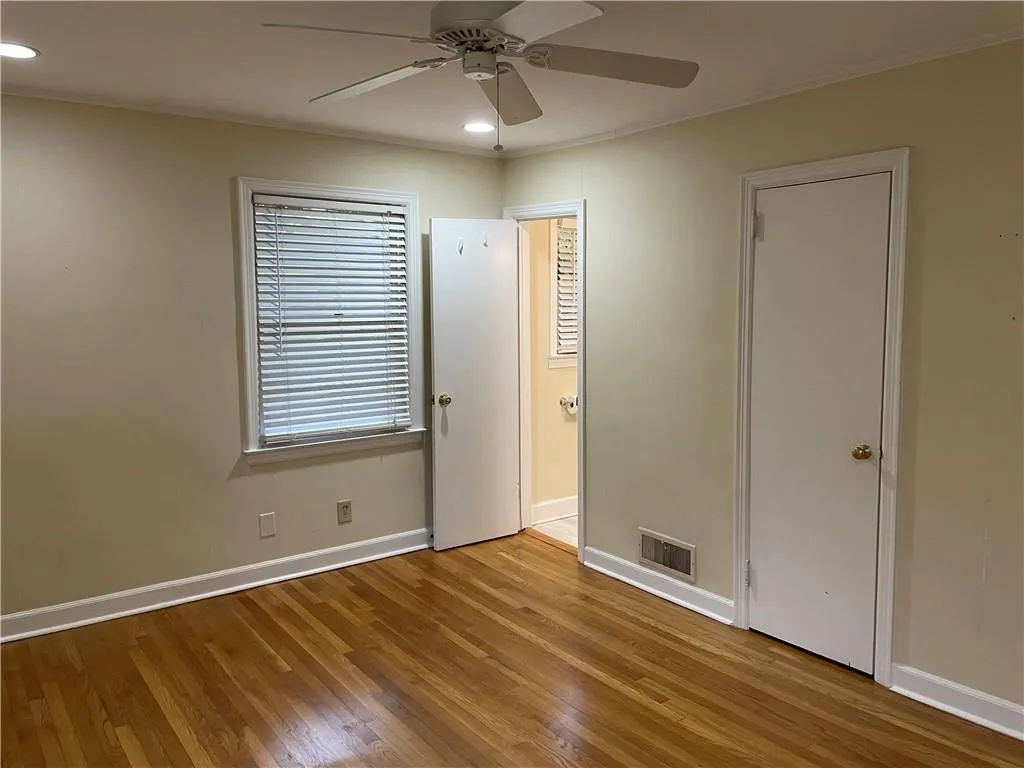 Bedroom 2 - Door to Ensuite bath in far corner