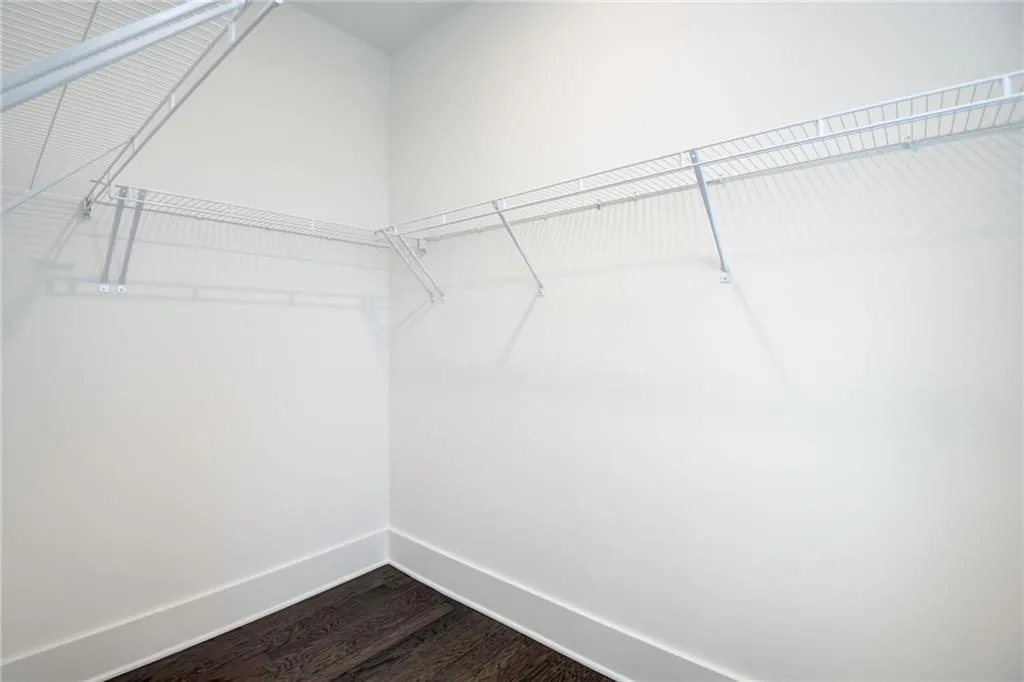 Walk-in closet at the Primary Bedroom.  Photo example only not actual home.