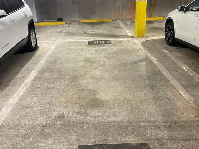 Garage with a parking deck