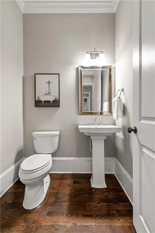 Powder Room on Main Level