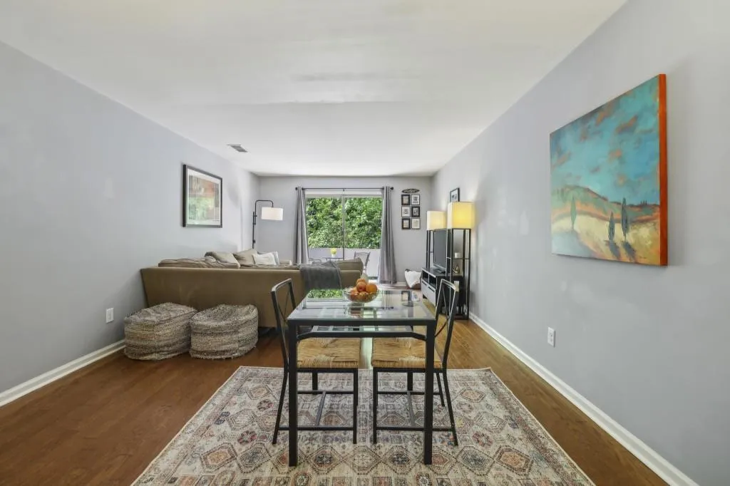 Living Room And Dining