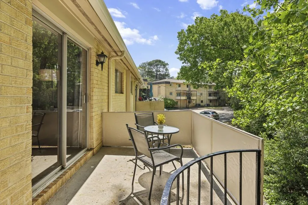 Private Back Balcony