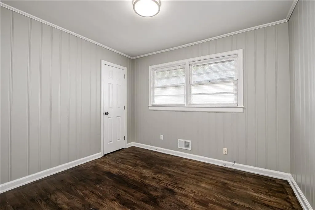 Bedroom #3 is located off of the main hallway