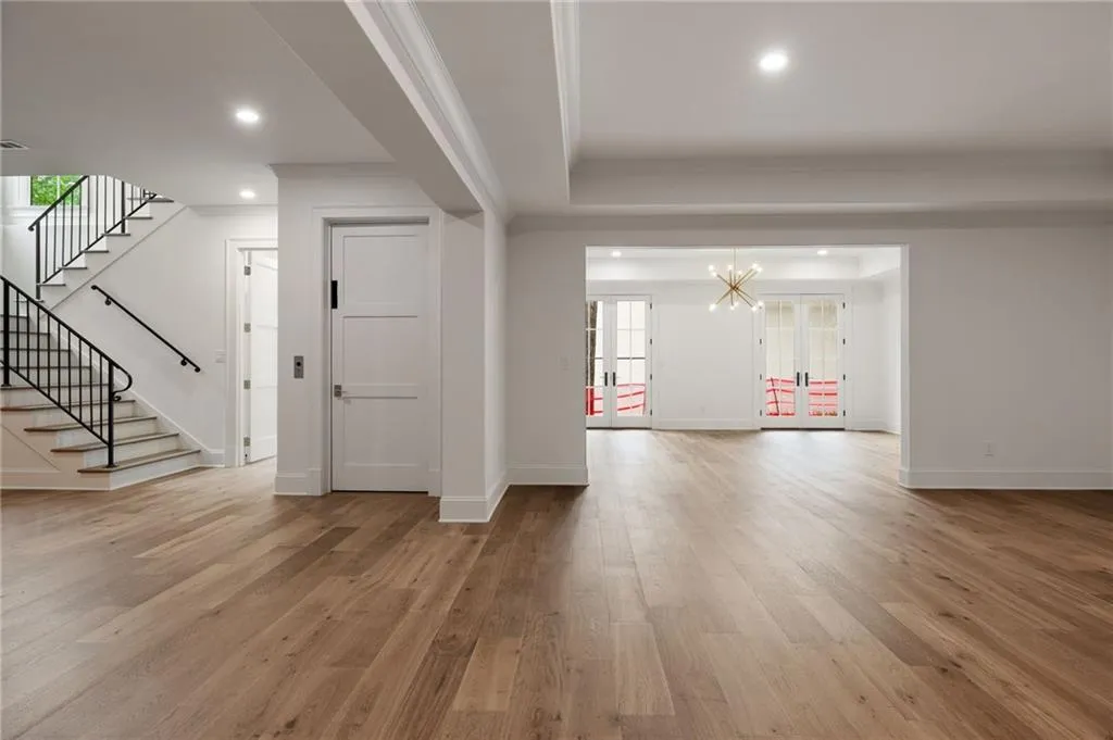 Harwood Floors, Media Room, Exercise Room, Bedroom and Bath