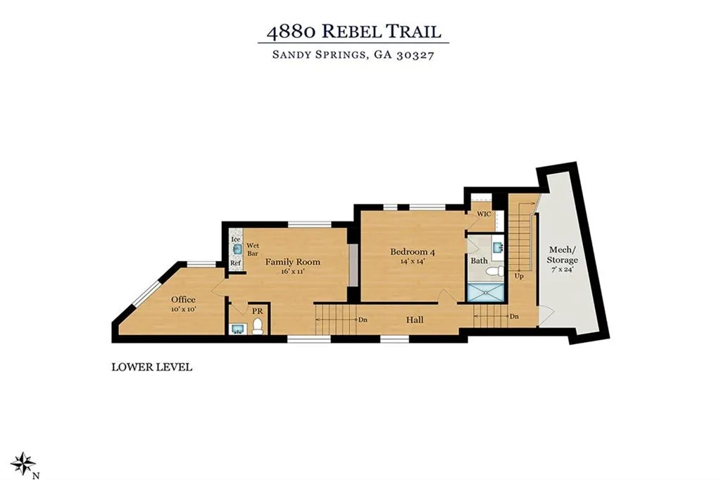 4880 Rebel Trail, Sandy Springs, Georgia 30327, 4 Bedrooms Bedrooms, ,3 BathroomsBathrooms,Residential,Sold,4880 Rebel Trail,7171397