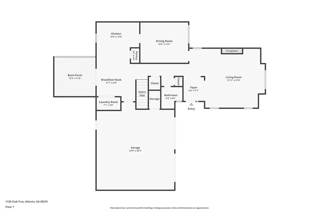 1129 Club Trace Ne, Brookhaven, Georgia 30319, 2 Bedrooms Bedrooms, ,2 BathroomsBathrooms,Residential,For Sale,1129 Club Trace Ne,7616704