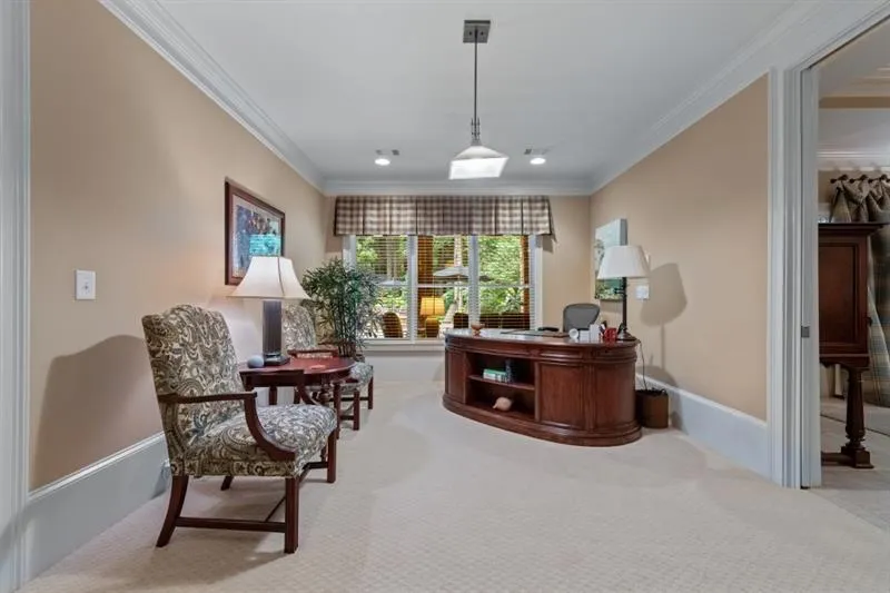 Terrace level office that could be 7th bedroom