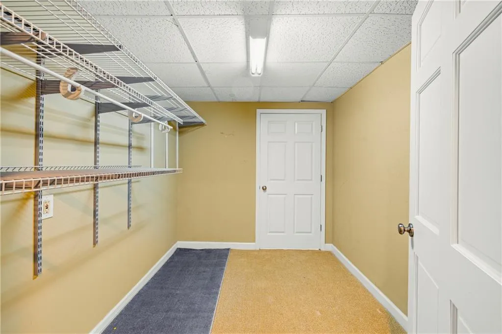 Closet in Basement