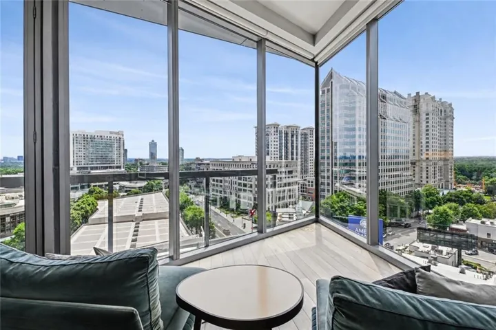 Welcome to Unit 101 at The Charles in Buckhead. Enjoy the view!