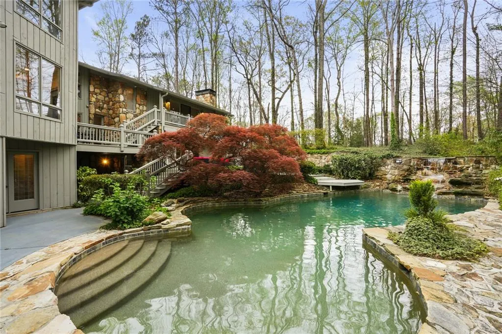 View of property view of water