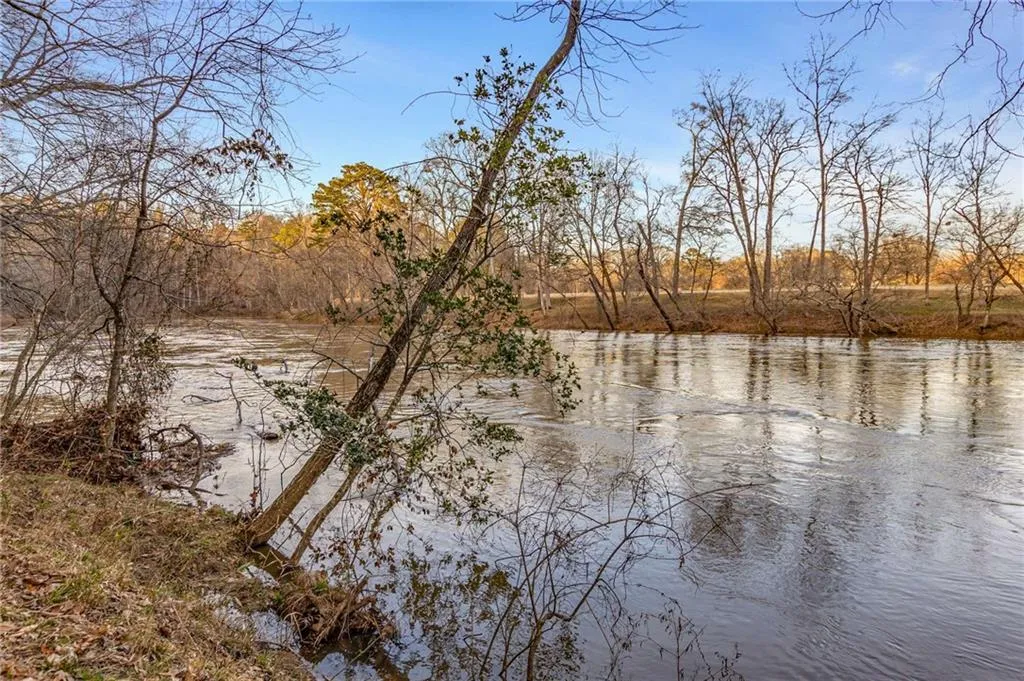 Stroll down to river and check out the view of water!