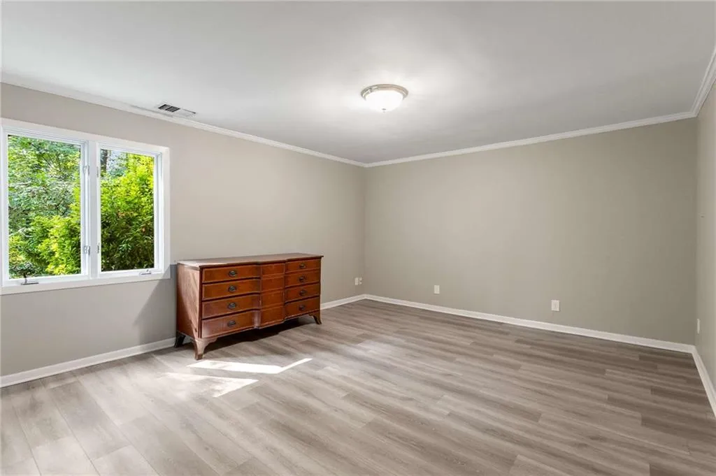 Bedroom on terrace level.