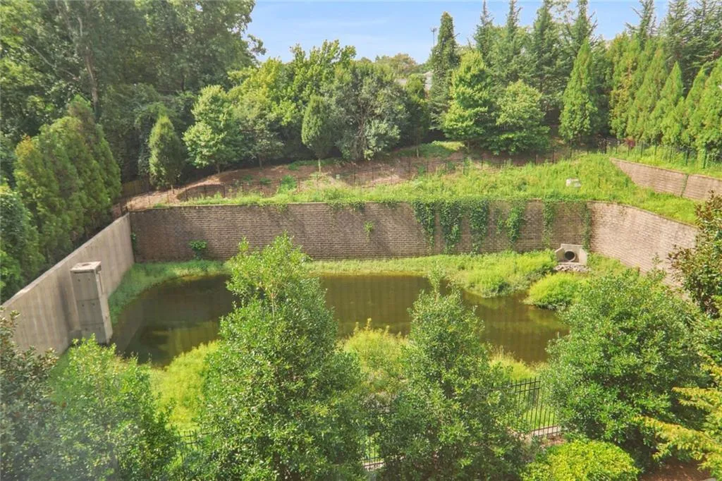 The storm pond has become the favorite of the row and neighborhood for its total privacy, wildlife, and frog 'love songs' at night.