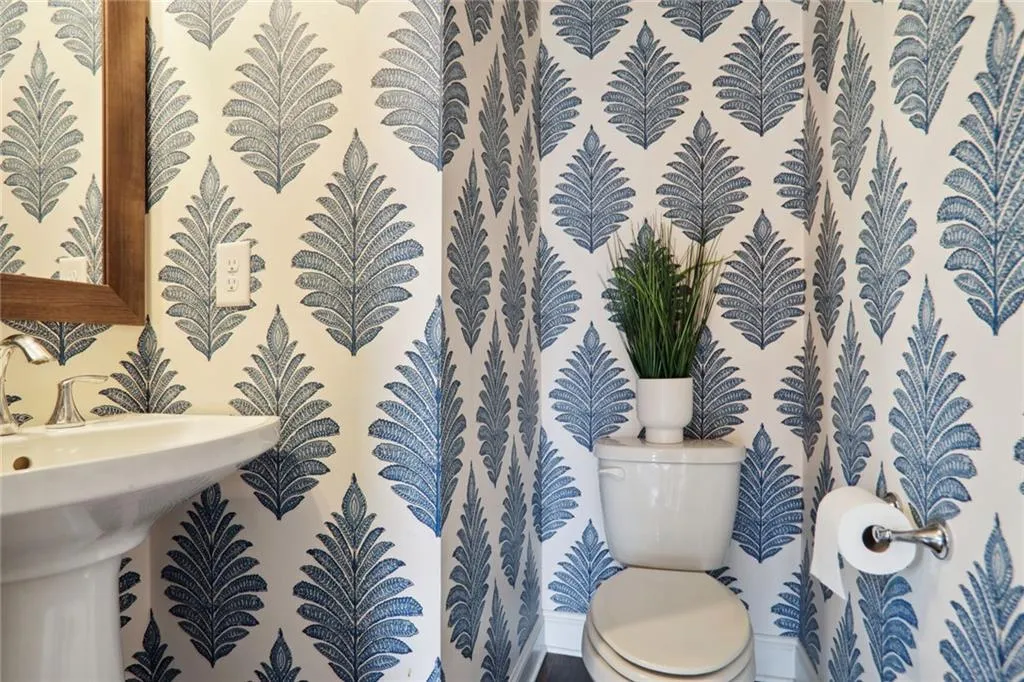 Powder Room off Kitchen