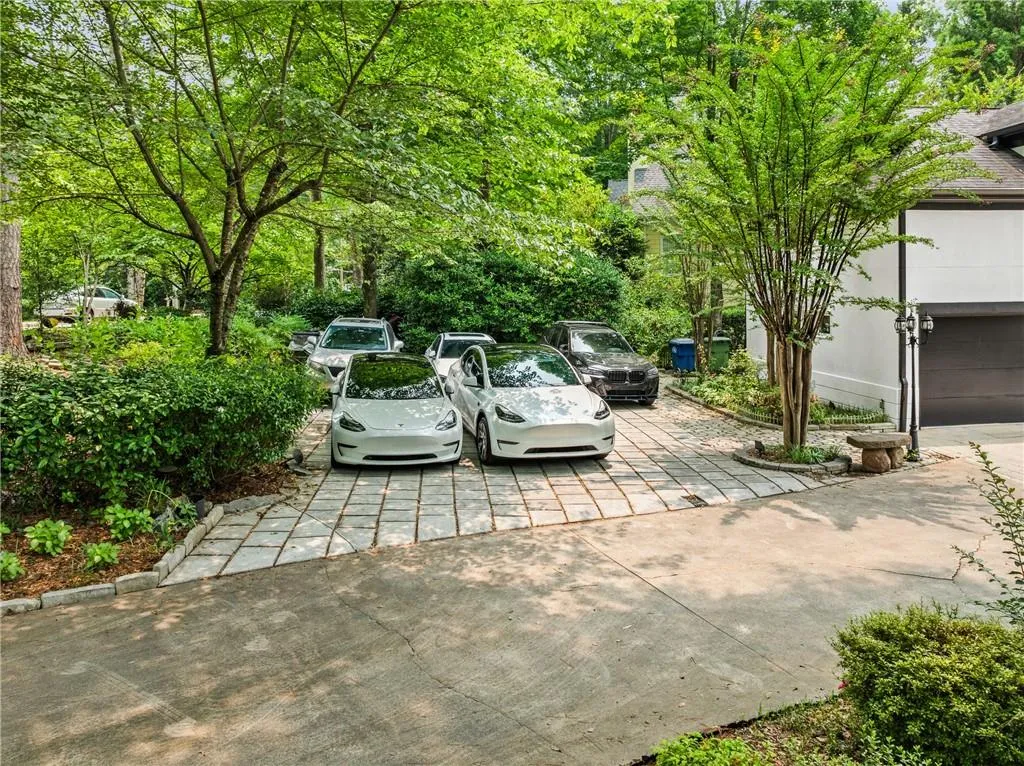 View of car parking