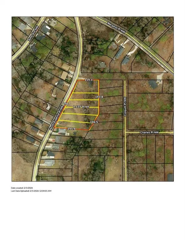 977 North Eugenia Place, Atlanta, Georgia 30318, 0 ,Land,For Sale,977 North Eugenia Place,7728139