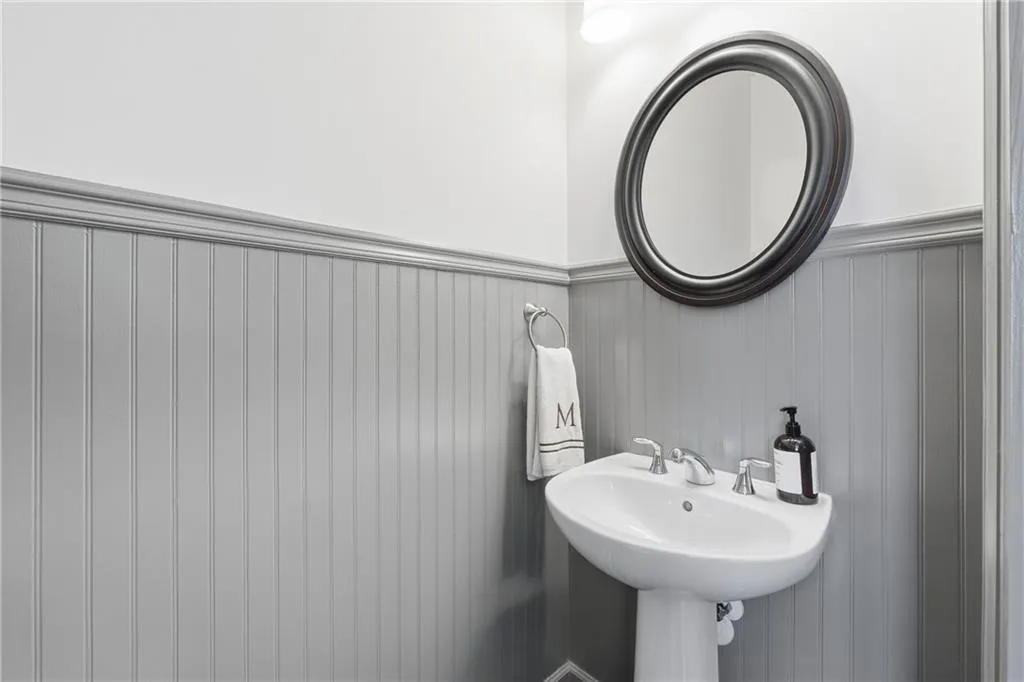 half bath on main level