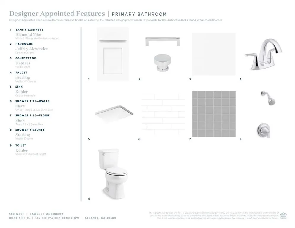 Thoughtful Designer Appointed Collection by Toll Brothers' Design Experts