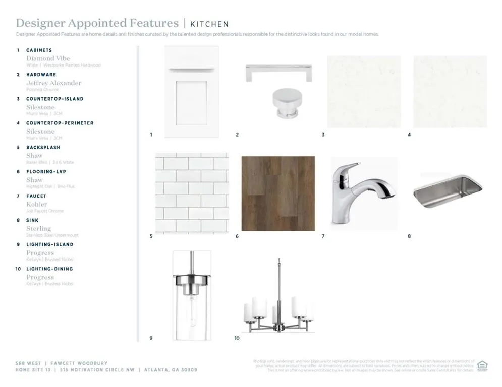 Thoughtful Designer Appointed Collection by Toll Brothers' Design Experts