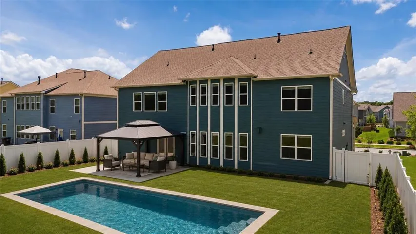 Rendering of optional pool