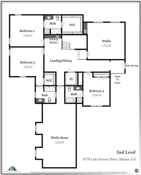 4770 Lake Forrest Drive, Sandy Springs, Georgia 30342, 5 Bedrooms Bedrooms, ,4 BathroomsBathrooms,Residential,Sold,4770 Lake Forrest Drive,6619227