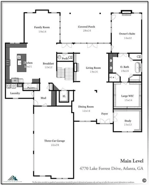4770 Lake Forrest Drive, Sandy Springs, Georgia 30342, 5 Bedrooms Bedrooms, ,4 BathroomsBathrooms,Residential,Sold,4770 Lake Forrest Drive,6619227